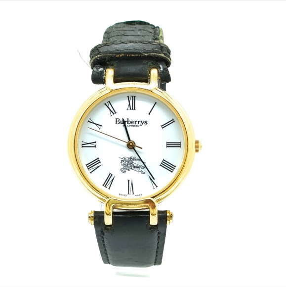 Burberry Watch 3200 32mm 18k Gold Plated Unisex - Picture 1 of 7